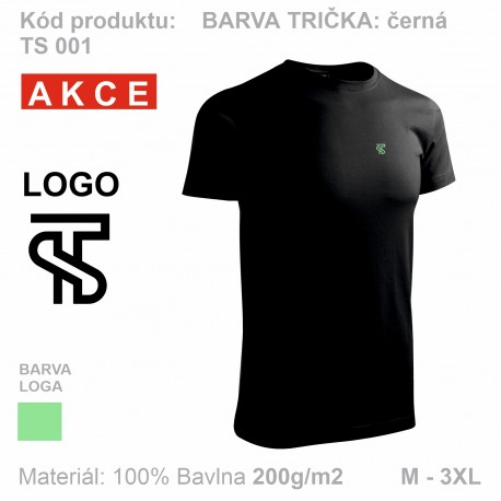 AKCE!!! TS 001Kvalitní pánské triko